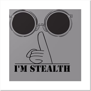 I'm Stealth Posters and Art